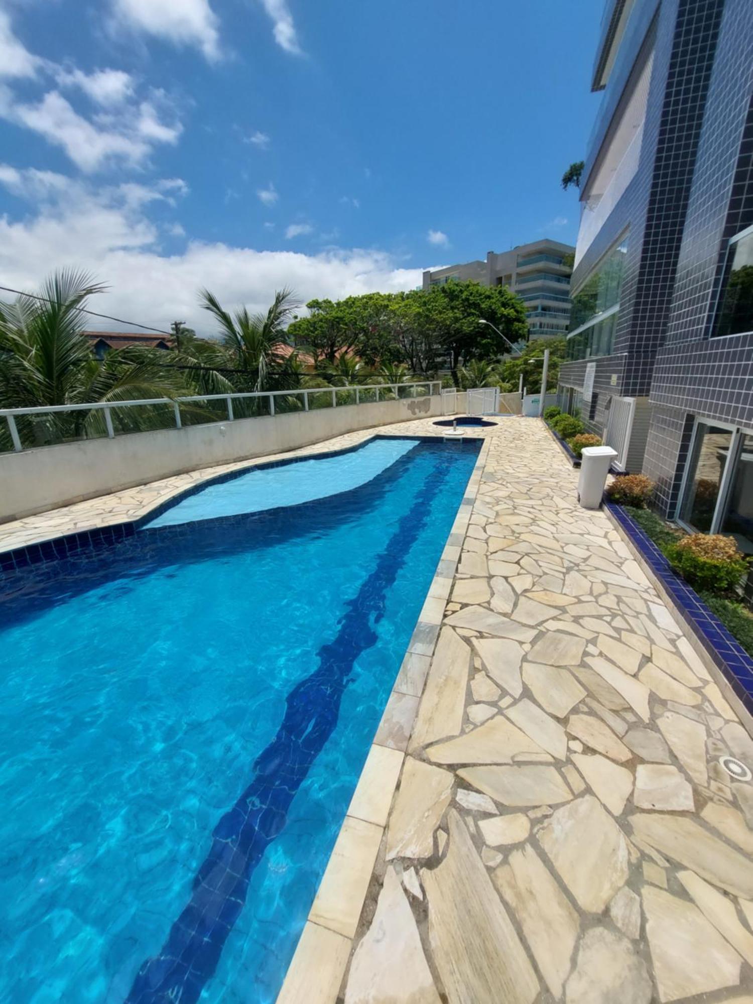 Apartamento A 50M Praia Maitinga, Wifi, Churrasqueira Na Varanda Бертиога Экстерьер фото