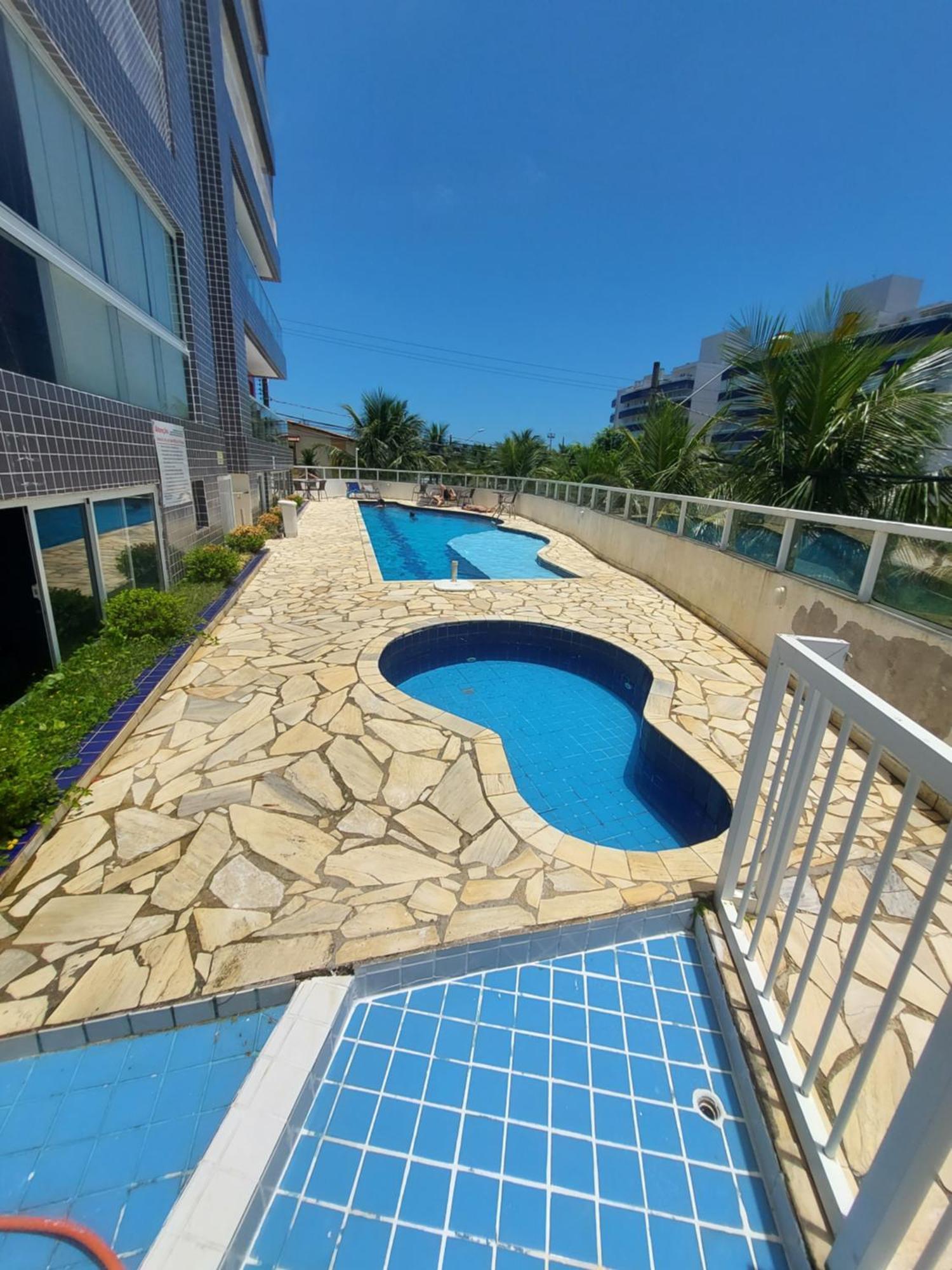Apartamento A 50M Praia Maitinga, Wifi, Churrasqueira Na Varanda Бертиога Экстерьер фото